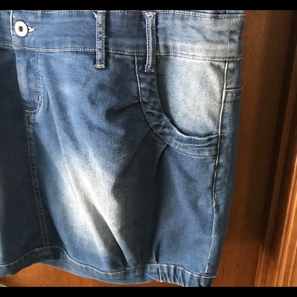 Distressed denim Dress - Picture 3 of 10